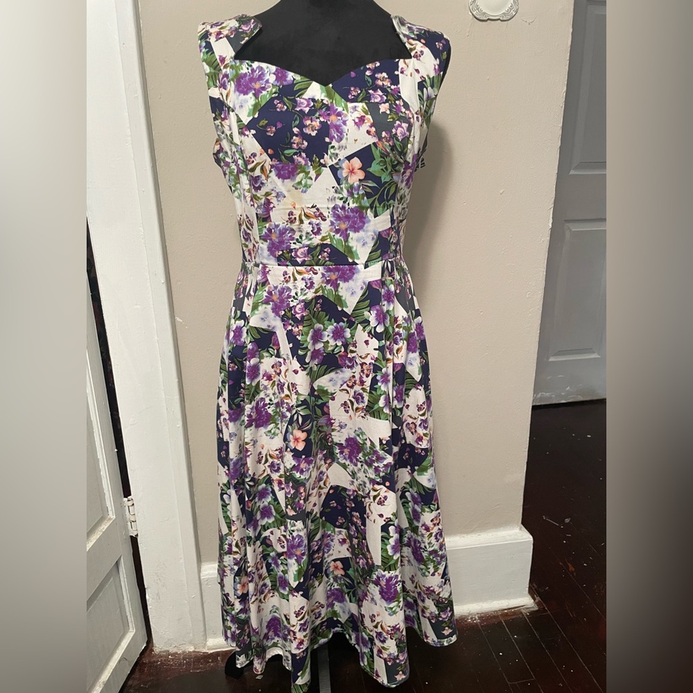 Hearts and Roses floral sundress